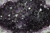 Wide, Purple Amethyst Geode - Uruguay #123781-1